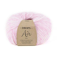Пряжа Drops Air mix цвет 08 светло-розовый