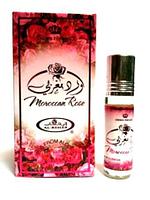 Арабские Масляные Духи Марокканская роза (Al Rehab Moroccan Rose), 6мл – роза, ваниль, иланг-иланг