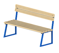 EDIO-914 Скамья парковая со спинкой