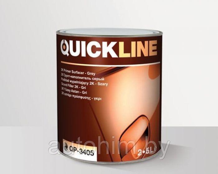 Грунт Quickline QP-3405\3407 серый, темно-серый, 3л