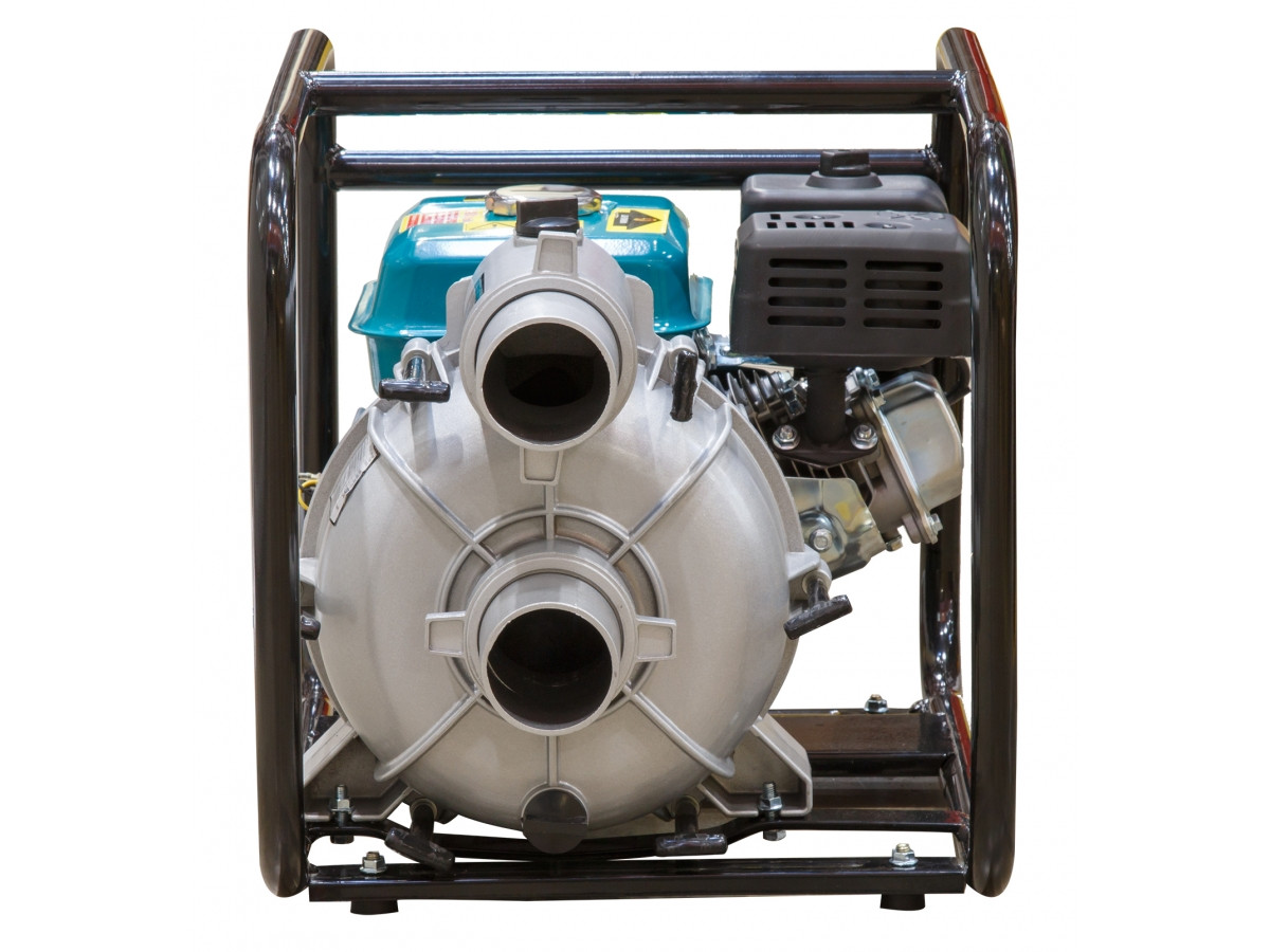 Мотопомпа бензиновая ECO WP-1404D (для загрязнённой воды, 5,2 кВт, 1400 л/мин, 3") - фото 3 - id-p106242216