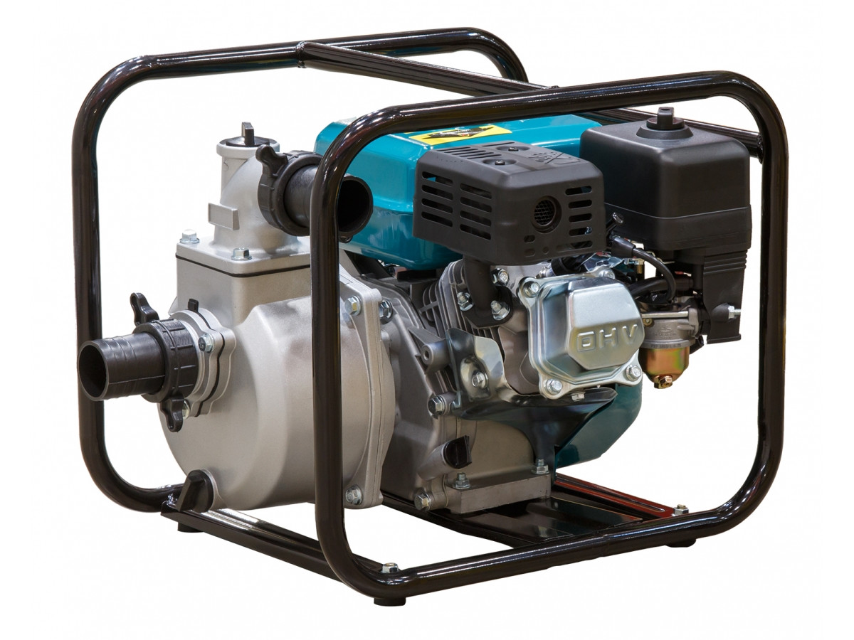 Мотопомпа бензиновая ECO WP-703C (для слабозагрязненной воды, 4,9 кВт, 700 л/мин, 2") - фото 3 - id-p106244947