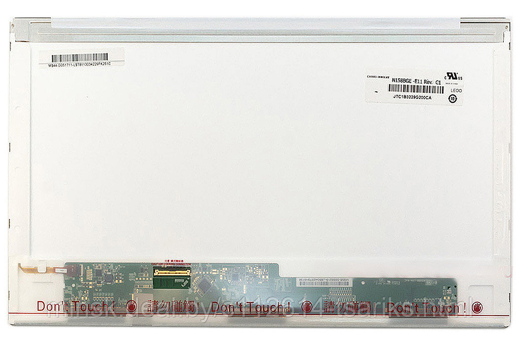 Матрица для ноутбука 15.6", 1366x768, LED, 30 pins, Матовая, P/N: LP156WH4 (TP)(A1), N156BGE-E11 - фото 1 - id-p101237404
