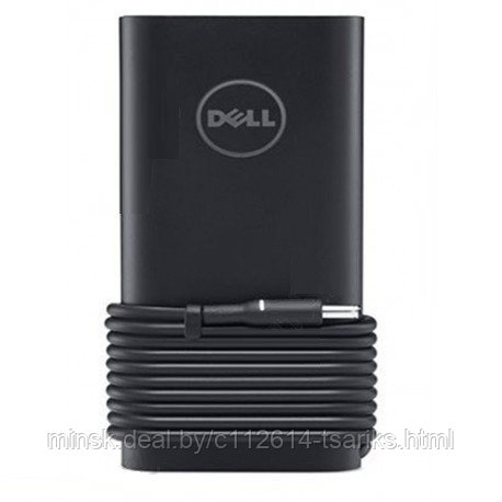 Блок питания (зарядное) Dell 4.5x3.0мм c иглой, 130W (19.5V, 6.67A) без сетевого кабеля, ORG (4 generation - фото 1 - id-p101238381