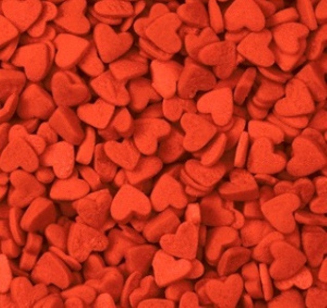 Посыпка Сердечки красные (мини) 50 г