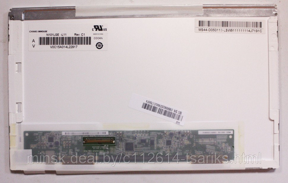 Матрица для ноутбука 10.1", 1024x600, LED, 40 pins, Матовая, N101LGE-L11 - фото 1 - id-p101236824