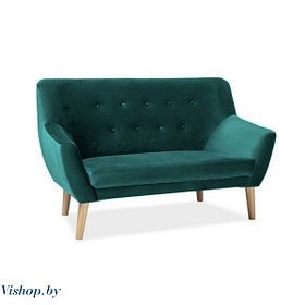 Диван для отдыха SIGNAL NORDIC 2 Velvet BLUVEL78