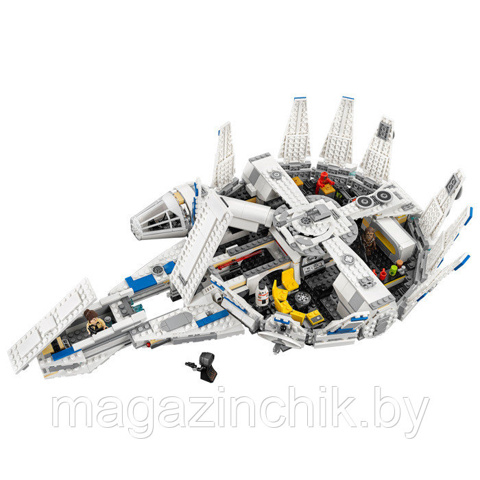 Конструктор Звездные войны Сокол Тысячелетия на дуге Кесселя Lari 10915, аналог Lego Star Wars 75212 - фото 3 - id-p106313984