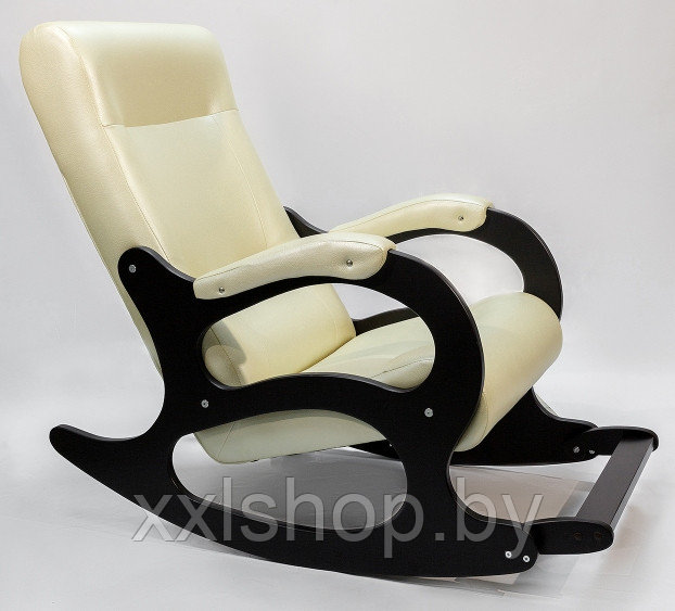Кресло качалка Бастион 2 с подножкой Bone - фото 1 - id-p106314470