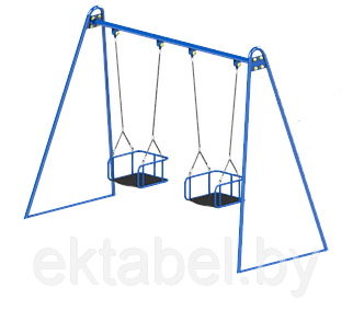 EDIO-310.3 Качели двойные металлические