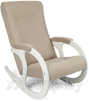 Кресло качалка Бастион 3 (united 3) белые ноги, фото 2