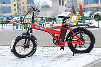Велосипед с широкими колесами CYBERBIKE FAT 500W