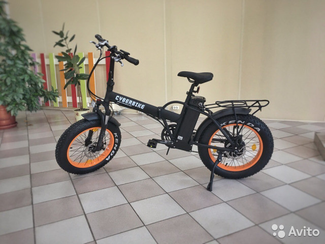 Велосипед с широкими колесами CYBERBIKE FAT 500W - фото 1 - id-p106335420