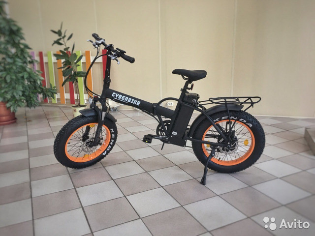 Фэтбайк электрический CYBERBIKE FAT 500W - фото 1 - id-p106335475