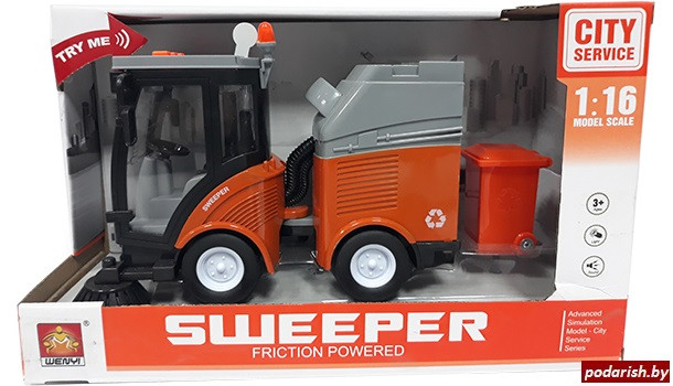 Машинка Грузовик (Sweeper) City Servise WY680A
