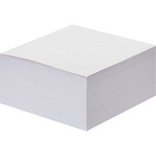 Блок из белой бумаги 9х9х4,5 см