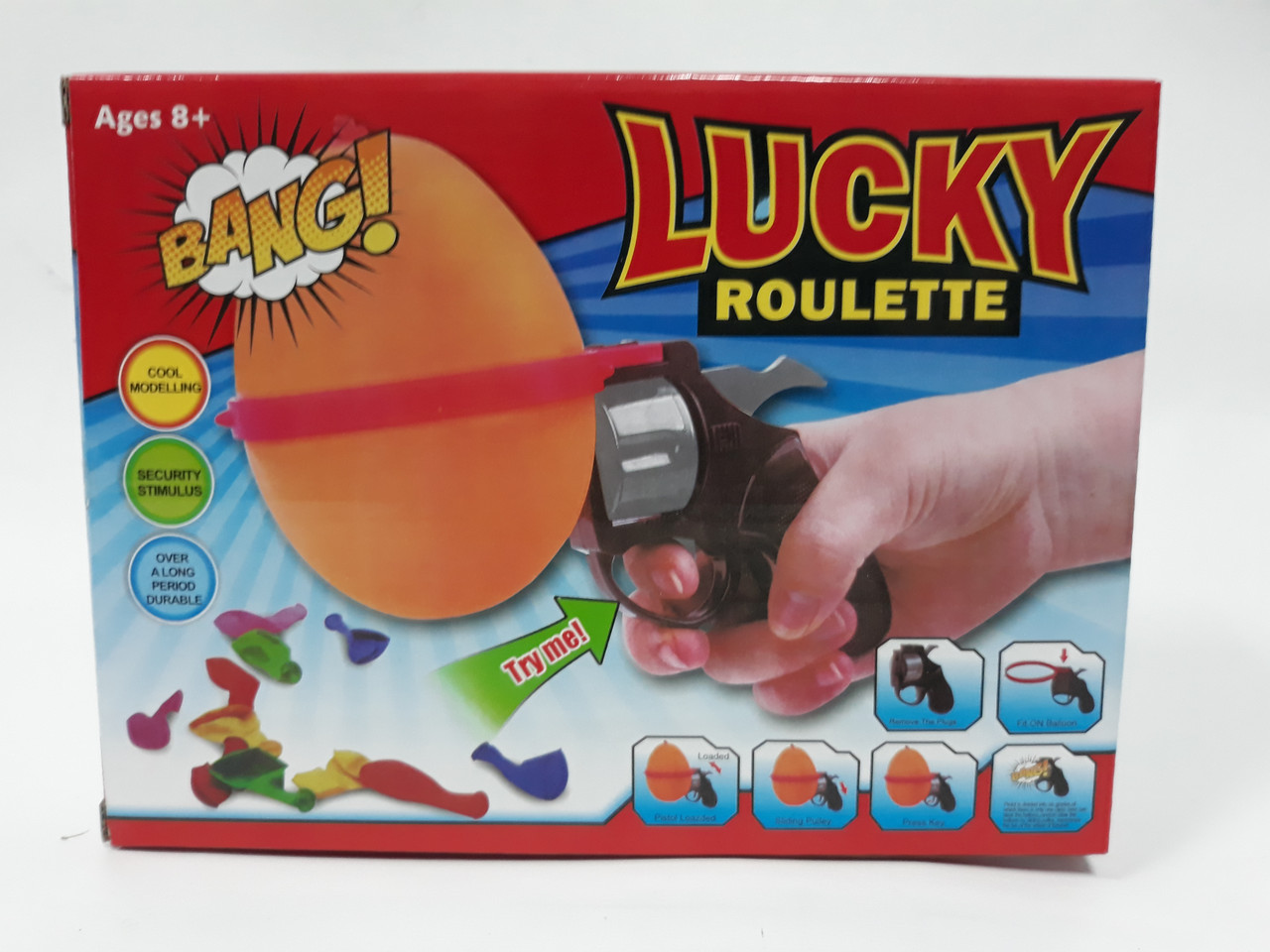 Детский игровой набор "Русская рулетка" с шариками и иголкой (Lucky Roulette) - фото 1 - id-p106358246