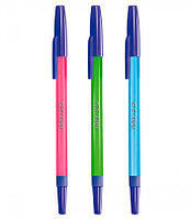 Ручка шариковвая СТАММ 049 синий стержень NEON
