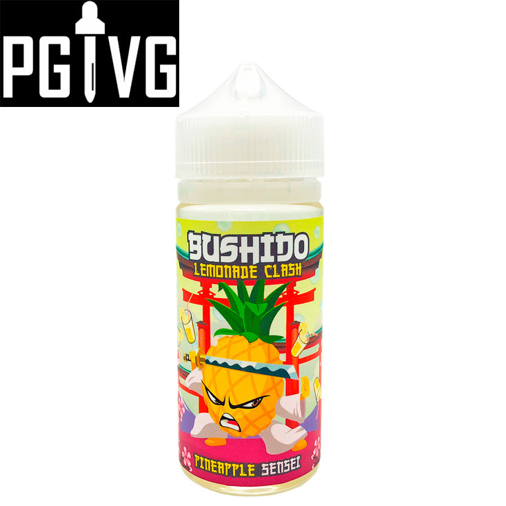 Жидкость Bushido Lemonade Clash Pineapple Sensei