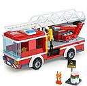 Конструктор Bela "Пожарный автомобиль с лестницей" (АНАЛОГ LEGO City 60107), арт - 10828, фото 2