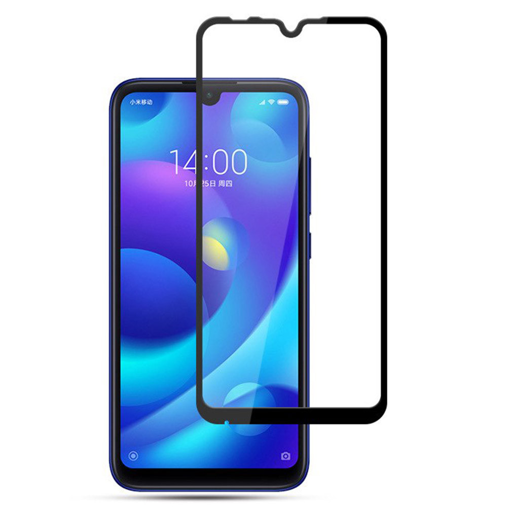 Защитное стекло для Xiaomi Mi Play (полноэкранное, черное)