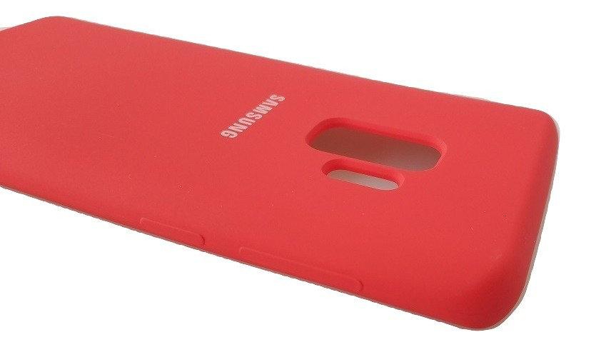 Чехол- накладка для Samsung Galaxy S9 SM-G960 (копия) Silicone Cover красный - фото 2 - id-p106398230