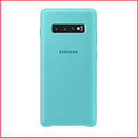 Чехол- накладка для Samsung Galaxy S10 SM-G973 (копия) Silicone Cover мятный