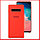 Чехол- накладка для Samsung Galaxy S10 Plus / S10+ SM-G975 (копия) Silicone Cover красный, фото 3