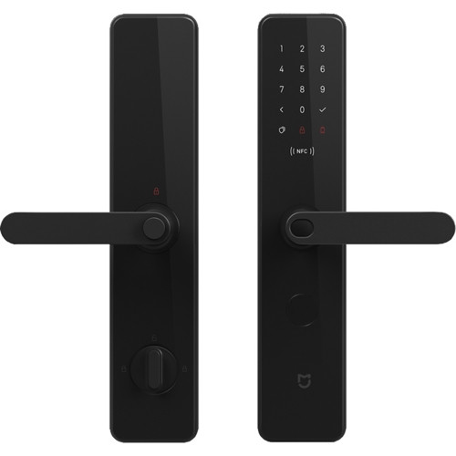 Умный дверной замок Xiaomi Mijia Smart Door Lock (Черный) - фото 1 - id-p106398425