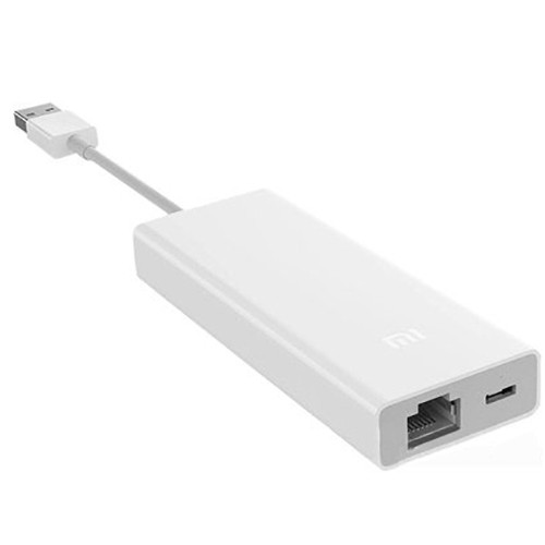 USB-хаб Xiaomi Mi USB 3.0 Hub with Gigabit Ethernet (Белый) - фото 2 - id-p106398876