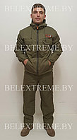КОСТЮМ "БОЙ СКАУТ" хаки (ткань: ТАСЛАН / ФЛИС )