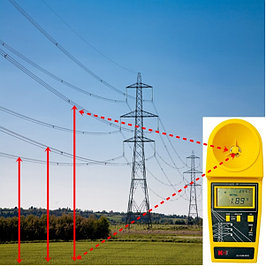 Измерители расстояний и высотомеры стрелы провеса ЛЭП