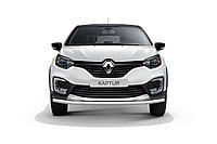 Защита переднего бампера одинарная (НПС) на Renault KAPTUR с 2016