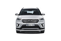 Защита переднего бампера одинарная 63 мм (НПС - нерж.) Hyundai CRETA c 2016