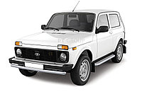 Защита переднего бампера одинарная 63 мм (ППК) на LADA 4x4 2121 с 1995