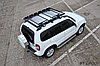 Защита порогов с алюминиевой площадкой 51 мм (НПС) Chevrolet NIVA с 2009, фото 5