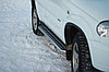 Защита порогов с алюминиевой площадкой 51 мм (НПС) Chevrolet NIVA с 2009, фото 7