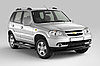 Защита порогов с алюминиевой фигурной площадкой 63 мм (ППК ) Chevrolet NIVA с 2009, фото 3