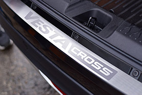 Накладка на задний бампер (НПС) LADA Vesta SW Cross с 2017-2022