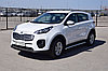 Накладка на решетку радиатора (НПС) KIA Sportage с 2016, фото 5