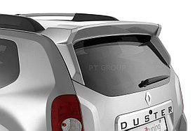 Спойлер "Чистое стекло" (ABS) Renault Duster с 2012-2020 (некрашеный)