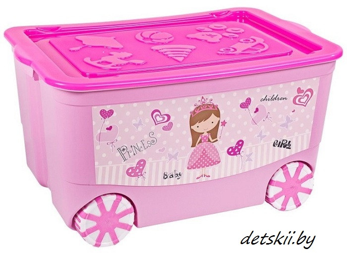 Ящик для хранения игрушек KidsBox Эльфпласт - фото 6 - id-p93497358