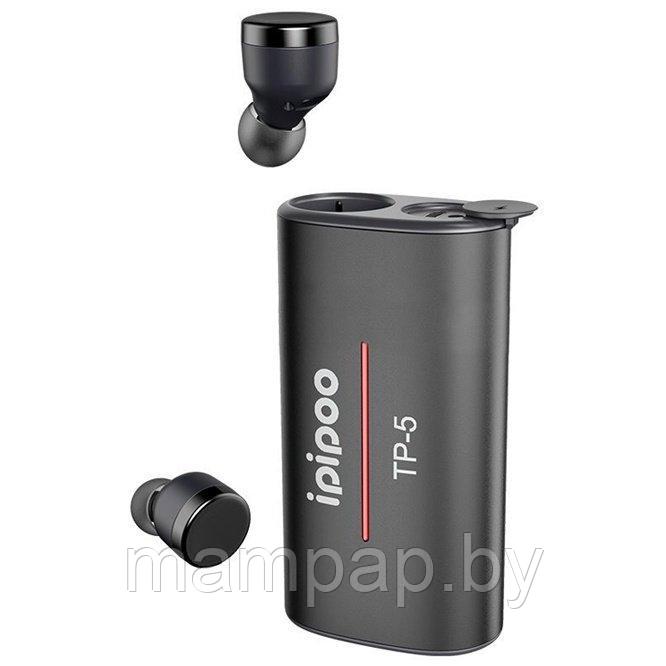 Беспроводные наушники Ipipoo TP-5 с кейсом power bank 2000 mAh
