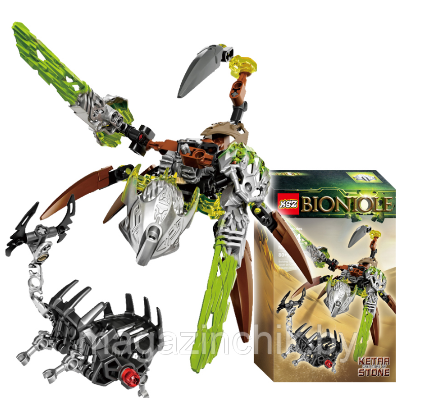 Конструктор Бионикл Тотемное животное камня Кетар Bionicle, 609-2 аналог Лего 71301 - фото 3 - id-p106431804