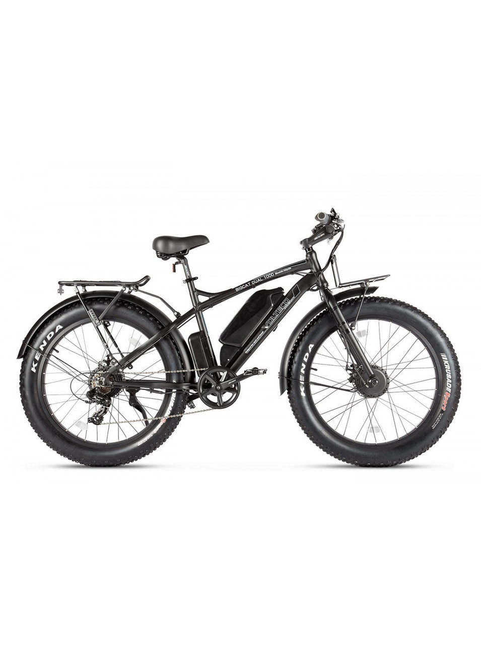 Велосипед с широкими колесами Volteco BigCat Dual New 1000W - фото 1 - id-p106434274