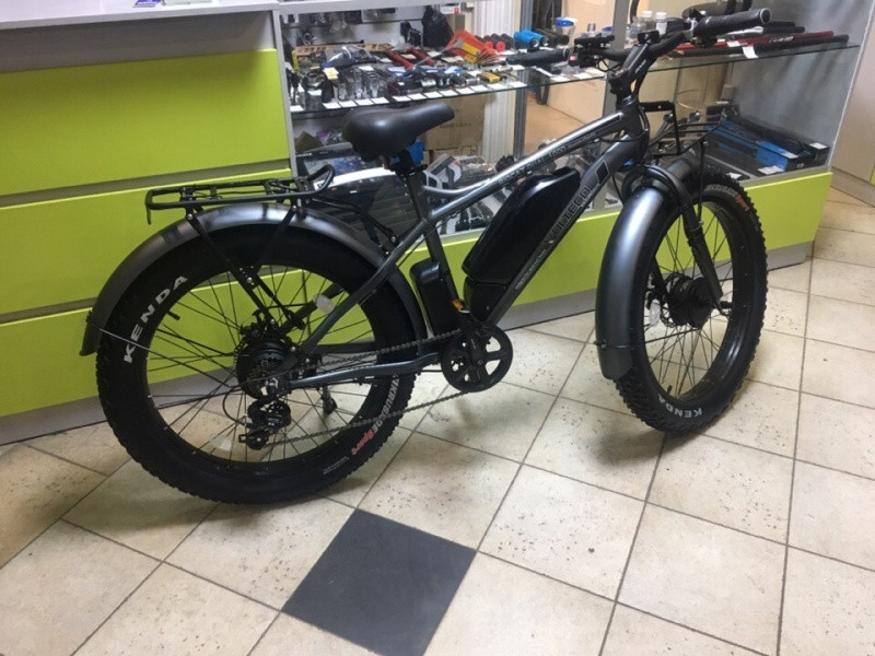 Велосипед с широкими колесами Volteco BigCat Dual New 1000W - фото 1 - id-p106434280