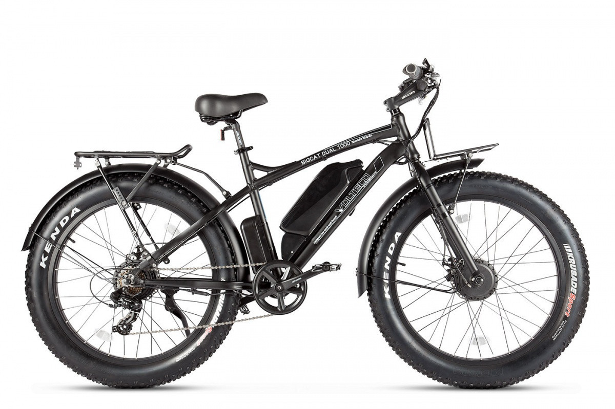 Велосипед с широкими колесами Volteco BigCat Dual New 1000W - фото 1 - id-p106434282