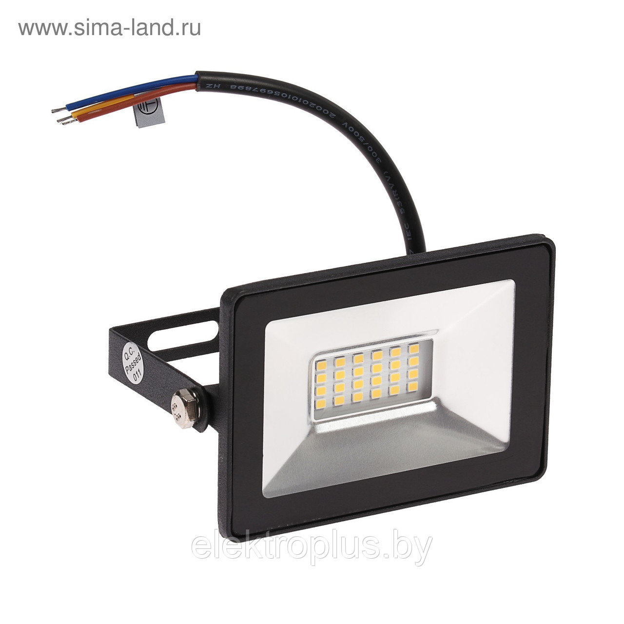 Прожектор светодиодный LPR-100-6500K SMD Eco Slim (без датчика) ЭРА - фото 4 - id-p106434197