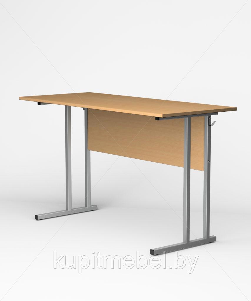 Школьная парта, стол ученический двухместный нерегулируемый по высоте - фото 1 - id-p4369374