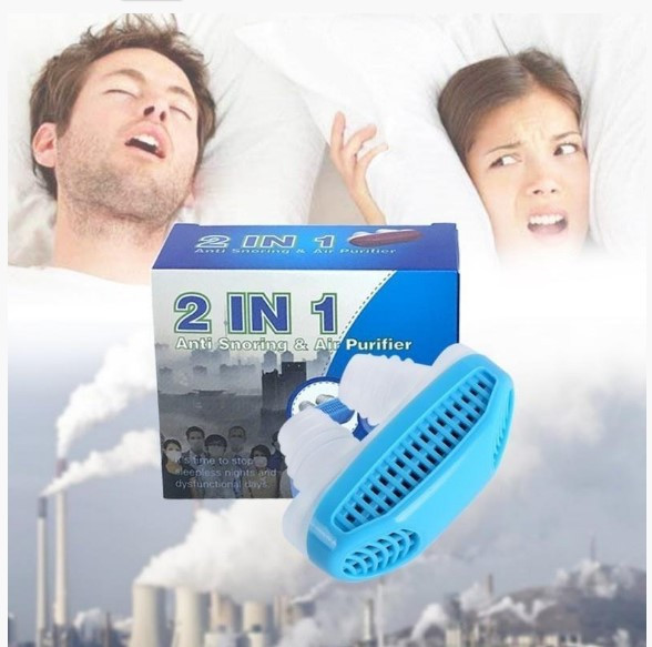 Фильтр для носа  от храпа  (2 в 1)  Anti Snoring and Air Purifier